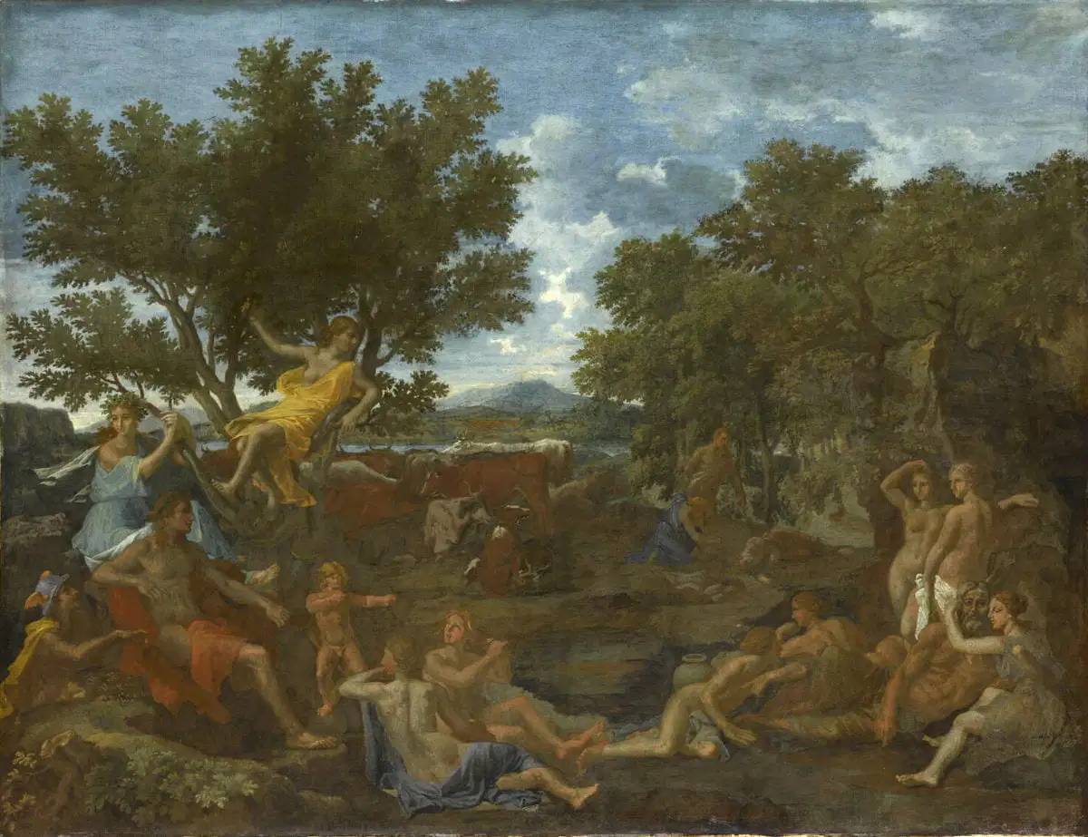 poussin Apollo loves Daphne gorsenanadoluyu.com